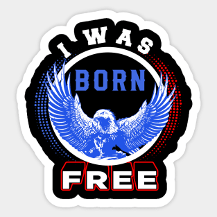 BORN FREE Sticker